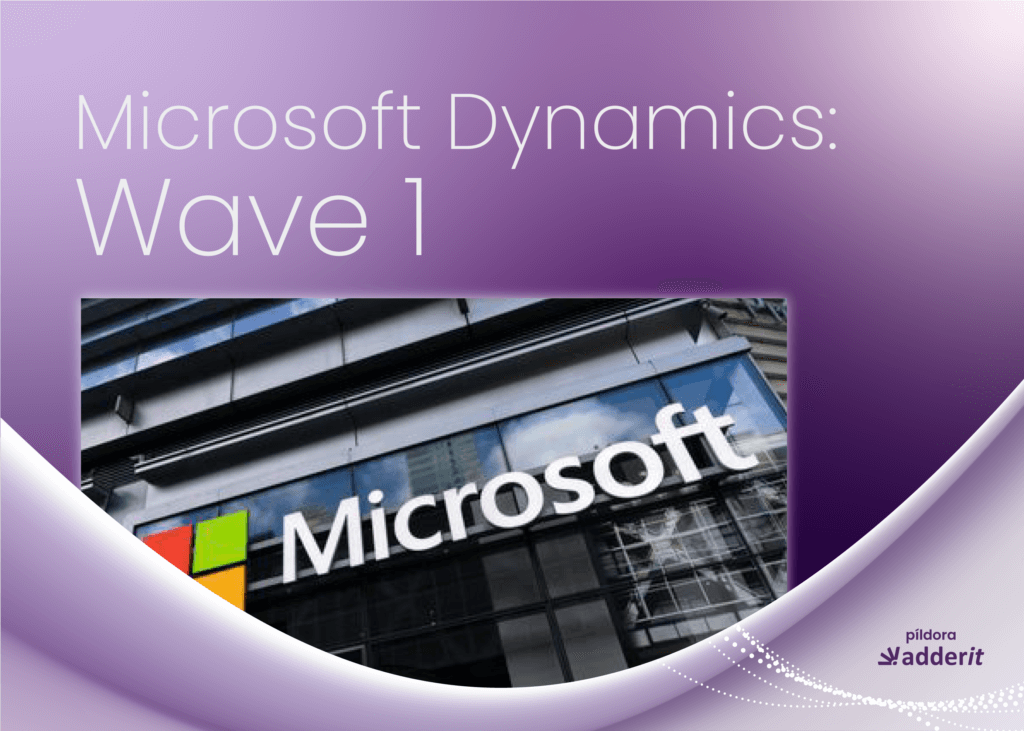 Microsoft dynamics wave 1 píldora informativa de Adderit
